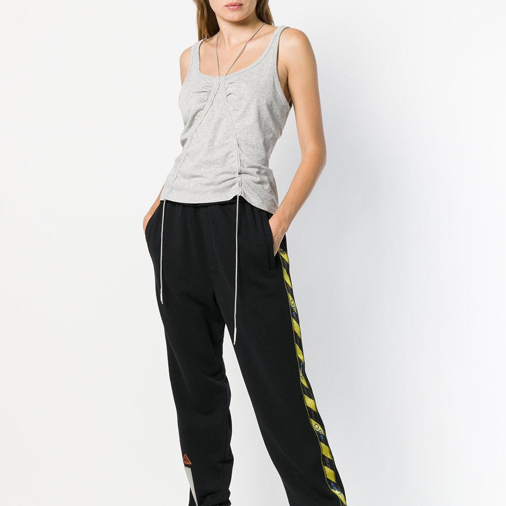 T by Alexander Wang Drawstring Halter Tank Top